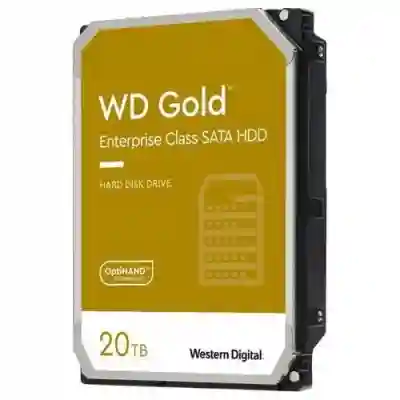 Hard Disk Server Western Digital Gold Enterprise Class, 20TB, SATA, 3.5inch