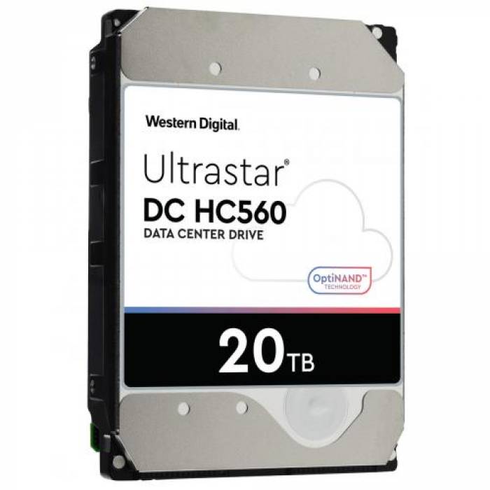 Hard Disk Server Western Digital Ultrastar DC HC560 20TB, SAS, 3.5inch