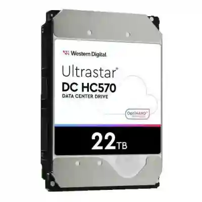Hard Disk Server Western Digital Ultrastar DC HC570, 22TB, SED, SATA, 3.5inch
