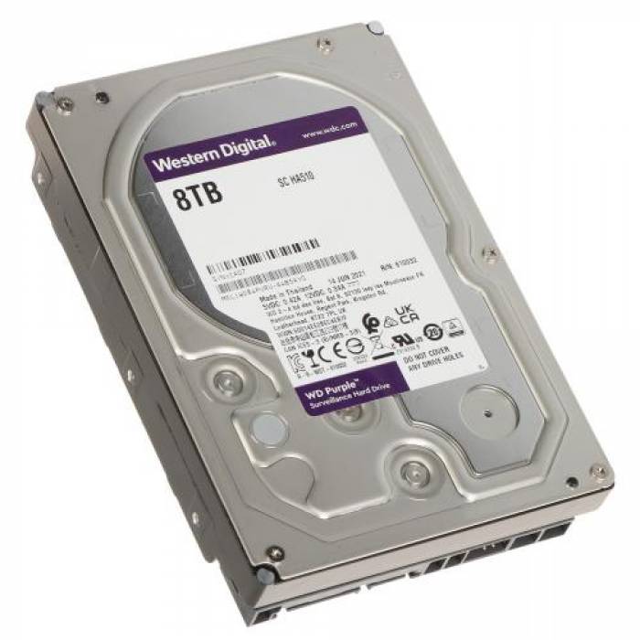 Hard Disk Server Western Digital WD84PURU 8TB, SATA, 3.5inch