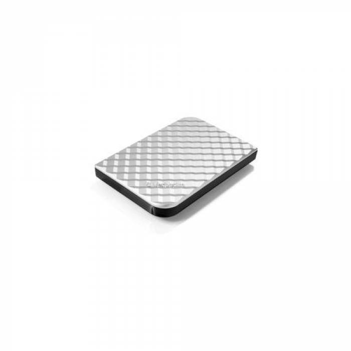 Hard Disk Verbatim Store 'n' Go 1TB, USB 3.0, 2.5inch, Silver