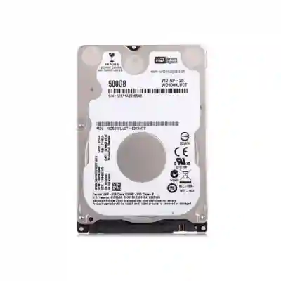 Hard Disk Western Digital AV-25 500GB, SATA, 16MB, 2.5inch
