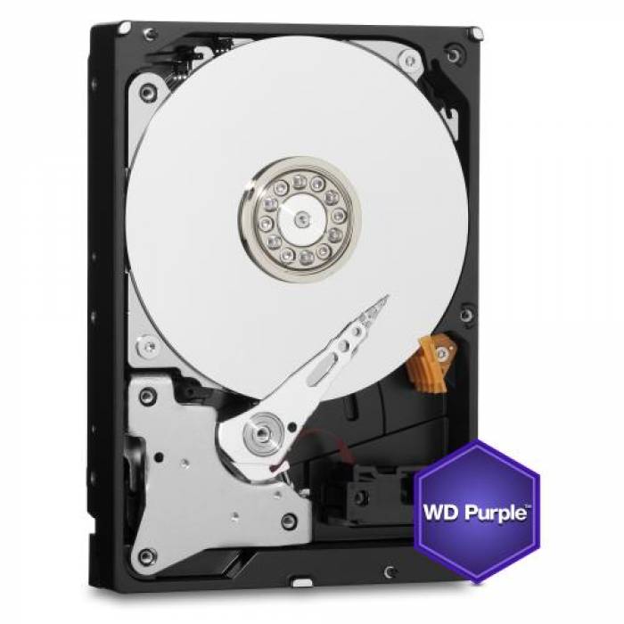 Hard Disk Western Digital Purple 1TB, SATA3, 64MB, 3.5inch