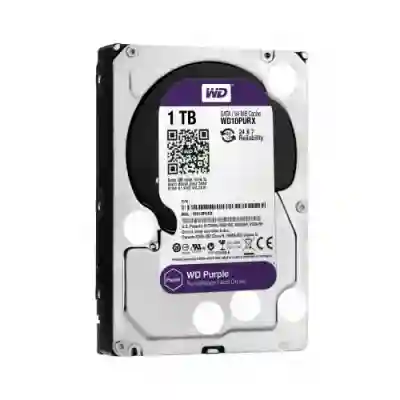 Hard Disk Western Digital Purple 1TB, SATA3, 64MB, 3.5inch