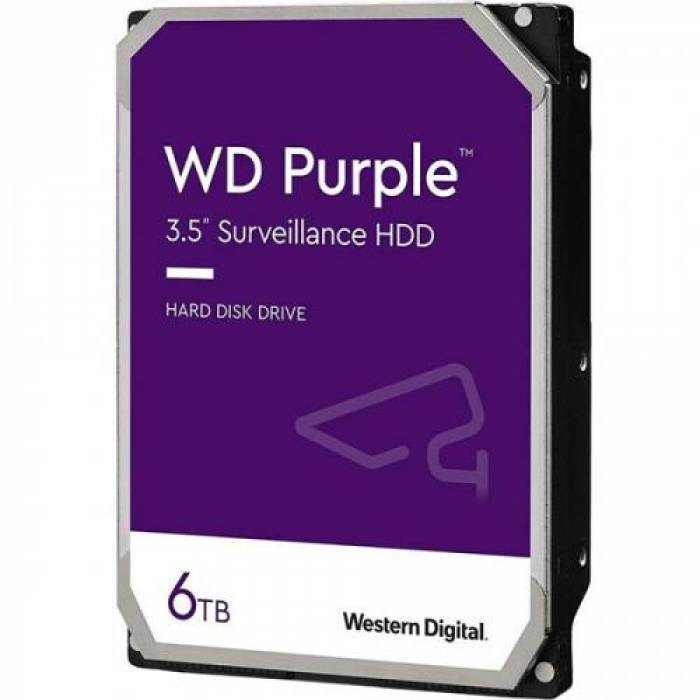 Hard Disk Western Digital Purple 6TB, SATA3, 128MB, 3.5inch