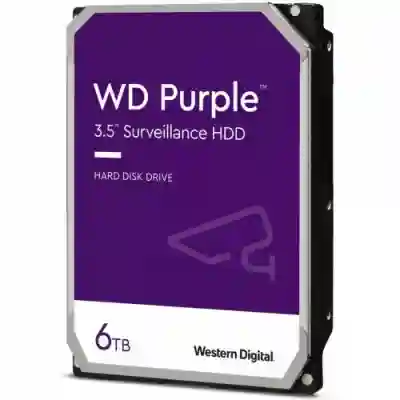 Hard Disk Western Digital Purple 6TB, SATA3, 256MB, 3.5inch