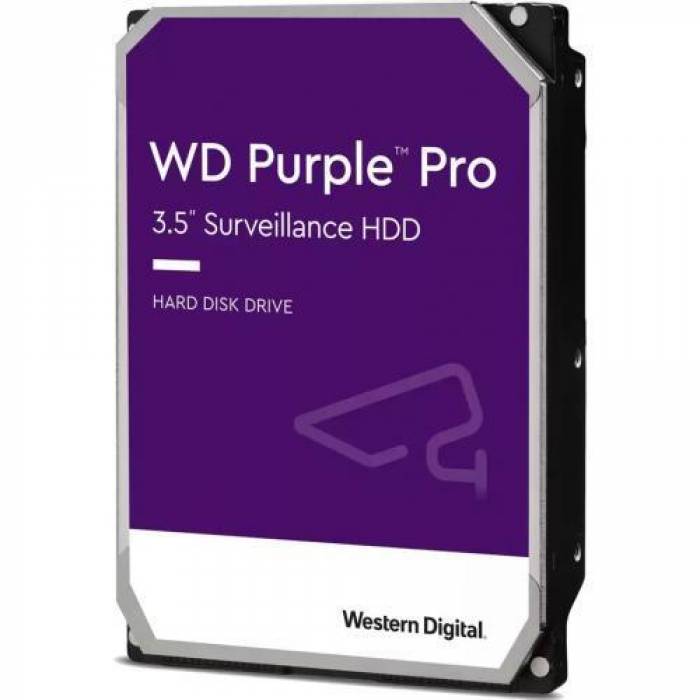 Hard Disk Western Digital Purple Pro 12TB, SATA3, 256MB, 3.5inch, Bulk
