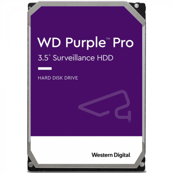 Hard Disk Western Digital Purple Pro 14TB, SATA3, 512MB, 3.5inch, Bulk