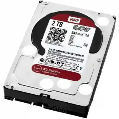 Hard disk Western Digital Red Pro rev.2 2TB, 64MB, SATA3, 3.5inch