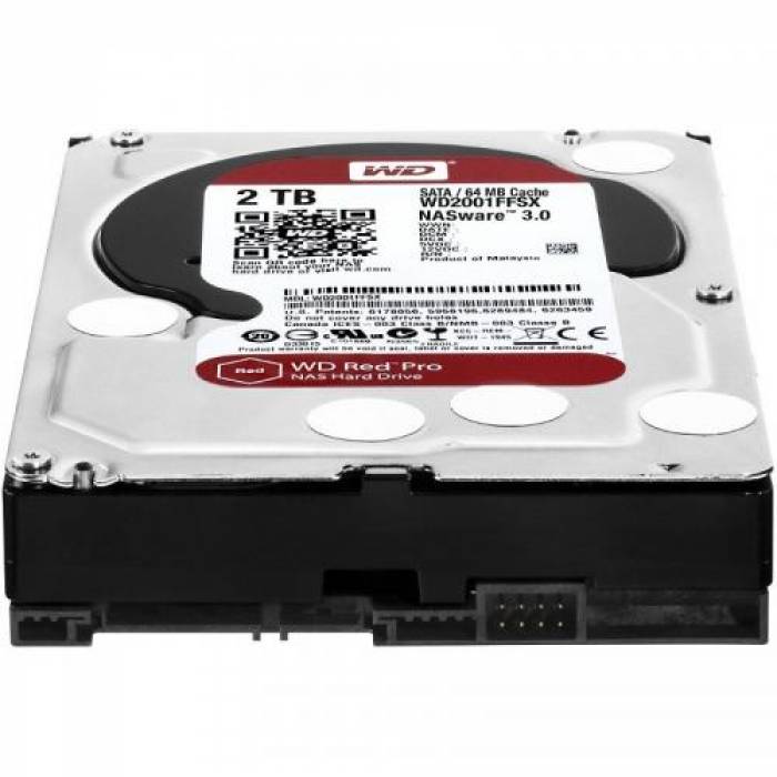 Hard disk Western Digital Red Pro rev.2 2TB, 64MB, SATA3, 3.5inch