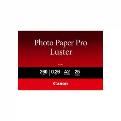 Hartie Foto Lucioasa CANON LU101A2 LUSTER A2 25 coli 260g 2768B067AA