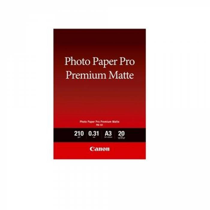 Hartie Photo Canon PM-101 A3, 20 sheets