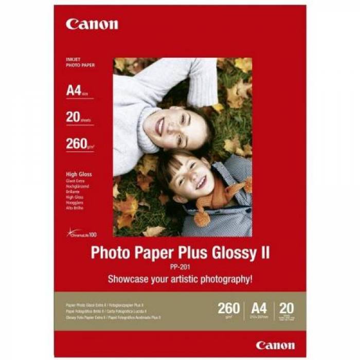 Hartie Photo Canon PP-201 A4 BJ Media, 20 sheets