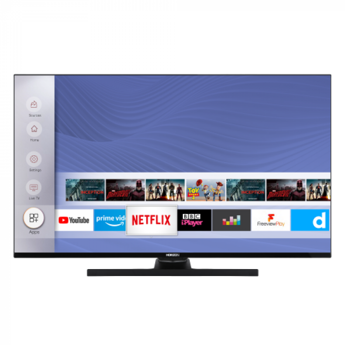 Hotel TV Horizon Seria HL8530U/B 43HL8530U/B, 43inch, 3840x2160pixeli, Black