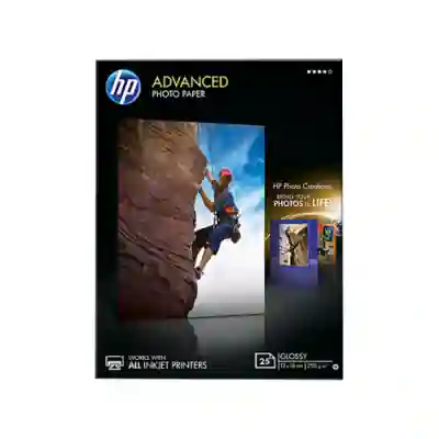 HP Advanced Glossy Photo Paper-25sht borderless