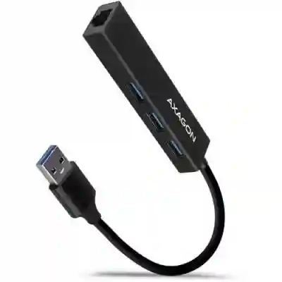 Hub USB Axagon HMA-GL3A, 3x USB, Black