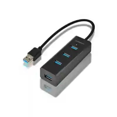 Hub USB Axagon HUE-S2B, 4x USB 3.2 gen 1, Black