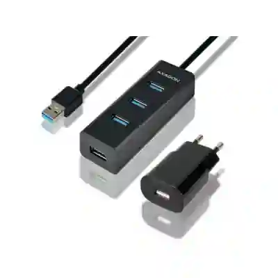 Hub USB Axagon HUE-S2BP, 4x USB 3.2 gen 1, Black