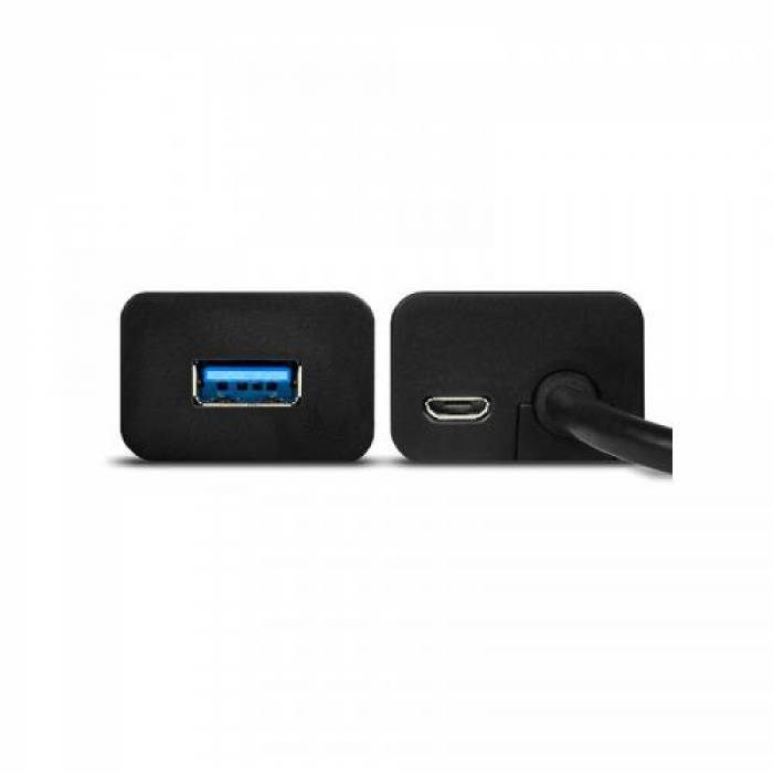 Hub USB Axagon HUE-S2BP, 4x USB 3.2 gen 1, Black