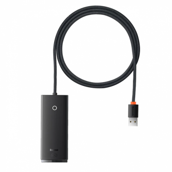 Hub USB Baseus Lite WKQX030101, 4x USB 3.2 gen 1, 1m, White