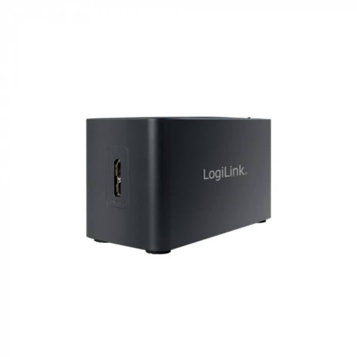 Hub USB Logilink CR0042, 3x USB 3.2 gen 1 + Card reader combo, Black