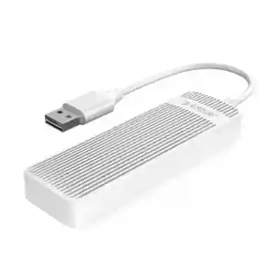 HUB USB Orico FL02, 4x USB 2.0, White