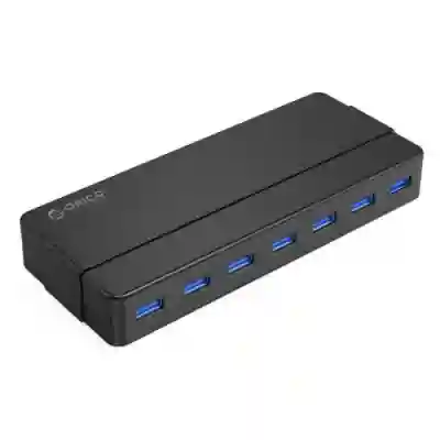 Hub USB Orico H7928-U3, 7x USB 3.2 gen 1, Black