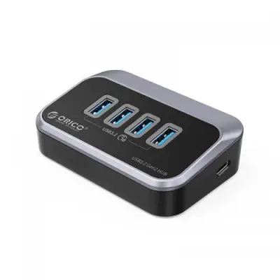 HUB USB Orico M34A-G2, 4x USB 3.2 gen 2, Black-Gray