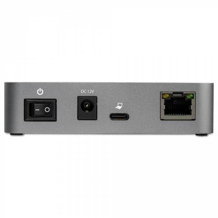 Hub USB Startech HB31C2A1CGS, 2x USB 3.2 gen 1 + 1x RJ45 + 1x USB-C, Black