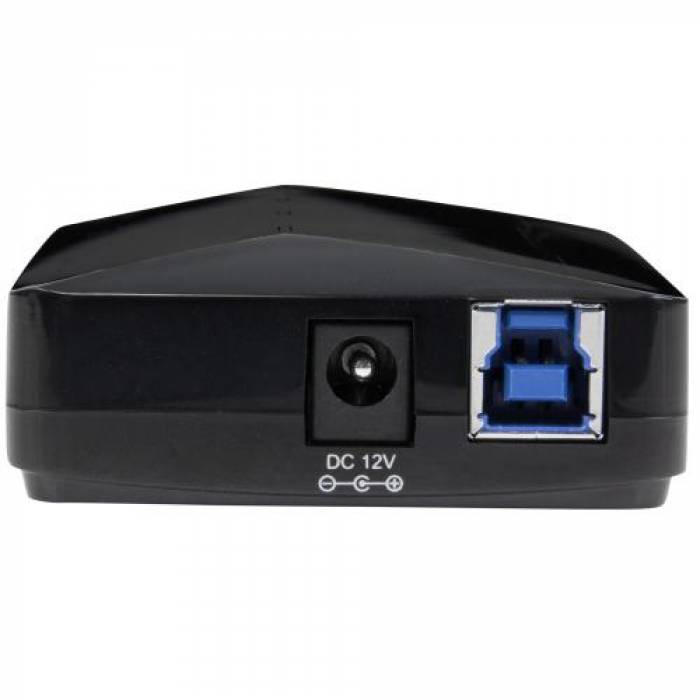 Hub USB Startech ST53004U1C, 4x USB 3.2 gen 1, Black