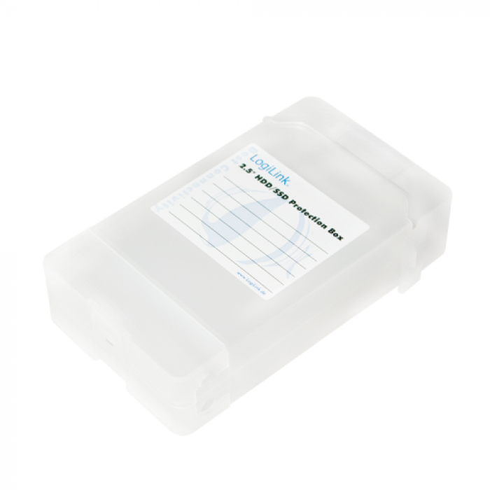 Husa HDD Logilink 2x 2.5inch, Clear