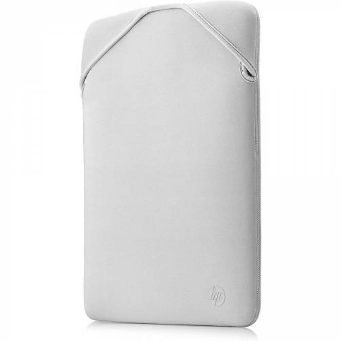 Husa HP Reversible Protective Sleeve pentru laptop de 14.1inch, Black-Silver