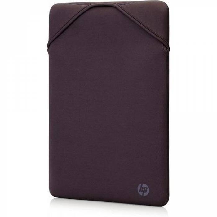 Husa HP Reversible Protective Sleeve pentru laptop de 15.6inch, Black-Purple