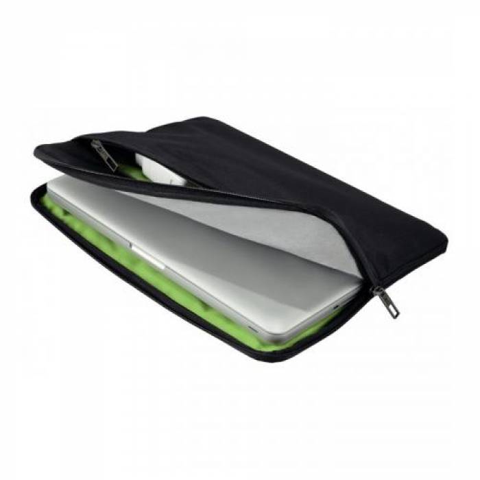 Husa Leitz Smart Traveller Complete Power pentru laptop 15.6inch, Black
