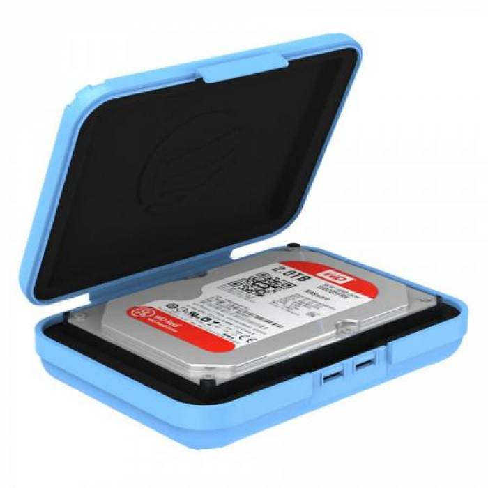 Husa Protectie HDD Orico PHX35-V1, 3.5inch, Blue