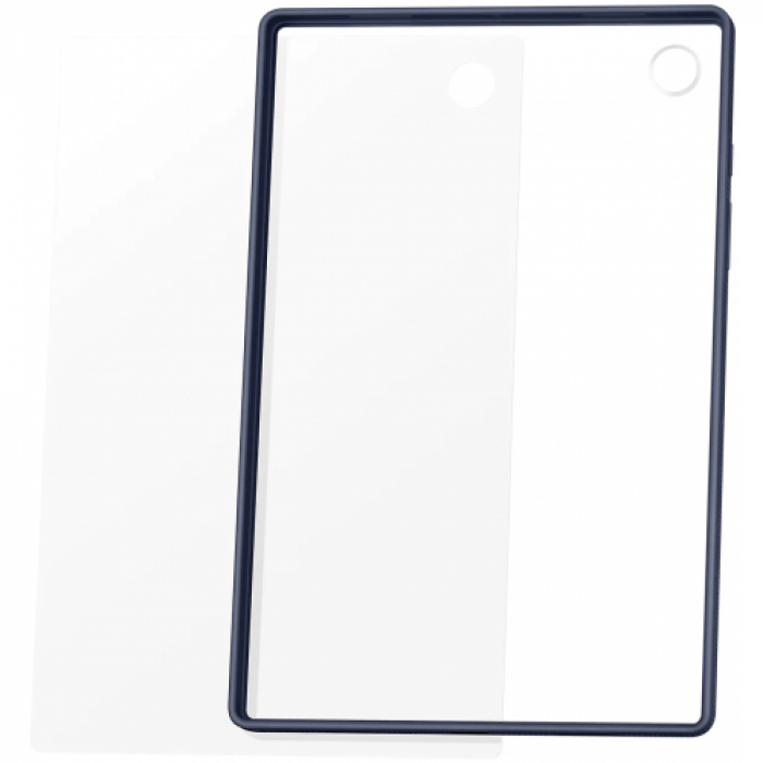 Husa Samsung Clear Edge Cover pentru Galaxy Tab A8, Navy