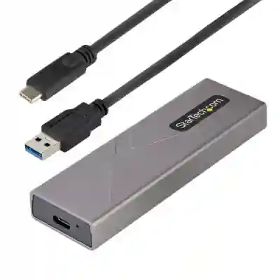 Husa SSD Startech M2-USB-C-NVME-SATA, USB-C, M.2, Gray