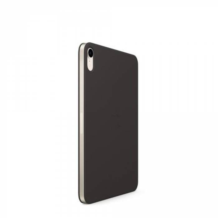 Husa/Stand Apple Smart Cover MM6G3ZM/A pentru iPad Mini 6th generation, Black