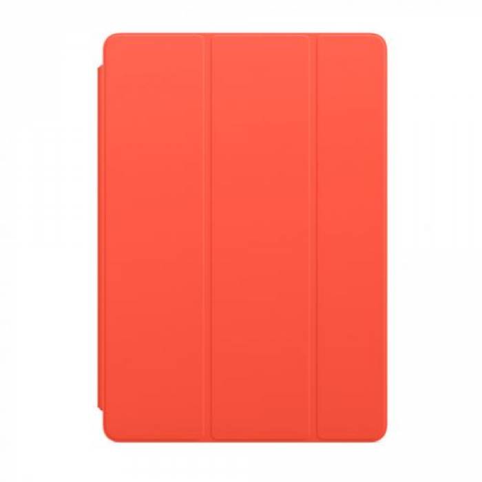 Husa/Stand Apple Smart Cover pentru iPad de 10.5inch 8th/7th generatie, Electric Orange