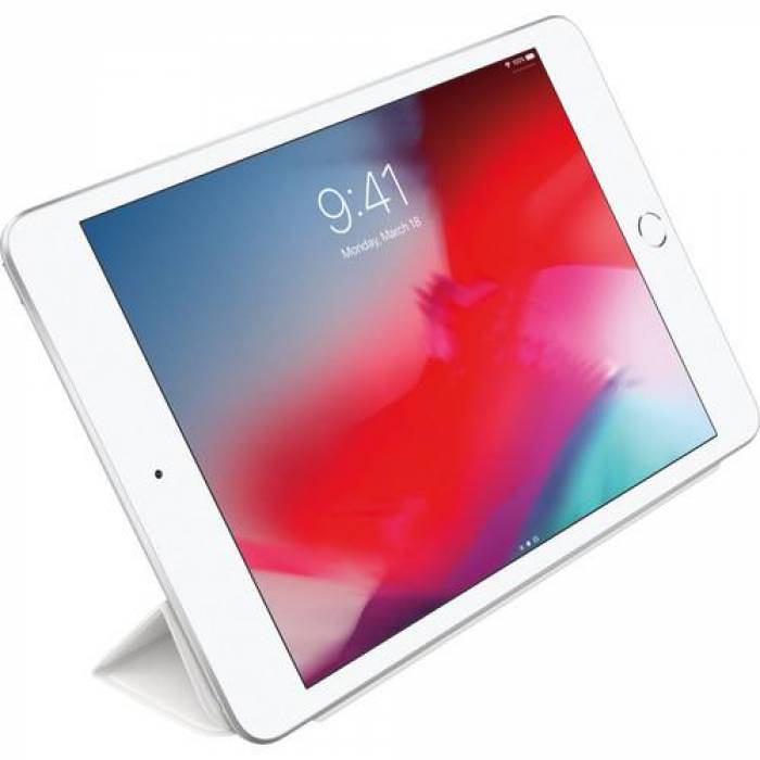 Husa/Stand Apple Smart Cover pentru iPad Mini 5, White
