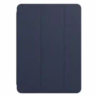 Husa/Stand Apple Smart Folio MJMC3ZM/A pentru iPad PRO 11inch (3rd generation), Deep Navy