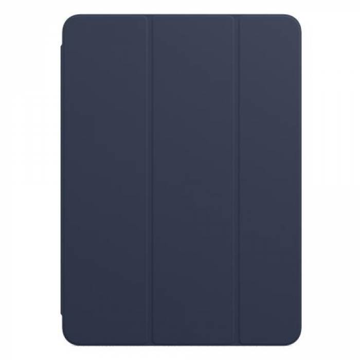 Husa/Stand Apple Smart Folio MJMC3ZM/A pentru iPad PRO 11inch (3rd generation), Deep Navy