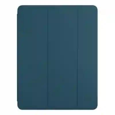 Husa/Stand Apple Smart Folio pentru iPad Pro de 12.9inch 6th generatie, Marine Blue