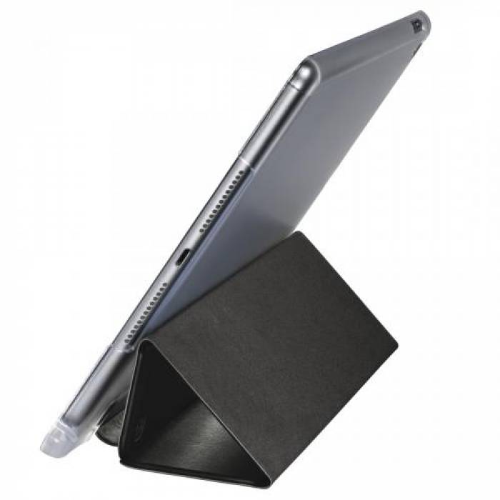 Husa/Stand Hama Fold Clear pentru Apple iPad 10.2inch (2019-2020), Black