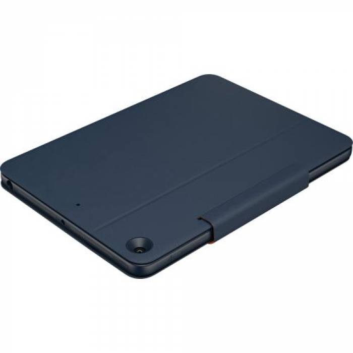Husa/Stand Logitech Rugged Combo 3 pentru iPad 10.2inch (7th and 8th gen), Blue