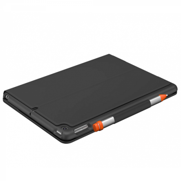 Husa/Stand Logitech SLIM FOLIO pentru iPad 10th gen, Layout US, Graphite