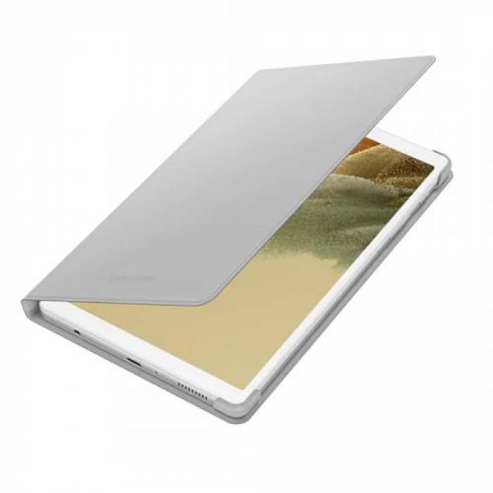 Husa/Stand Samsung Book Cover pentru Galaxy Tab A7 Lite de 8.7inch, Silver