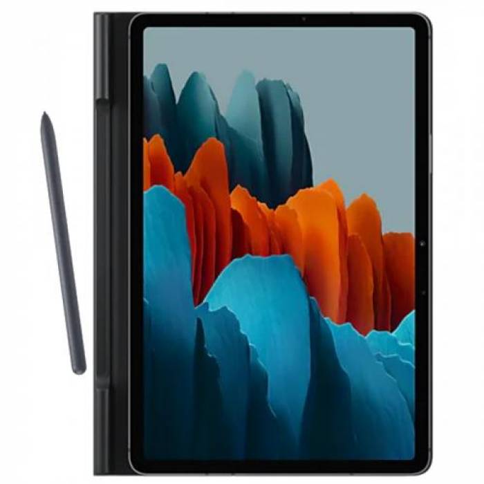 Husa/Stand Samsung Book Cover pentru Galaxy Tab S7 de 11inch, Black