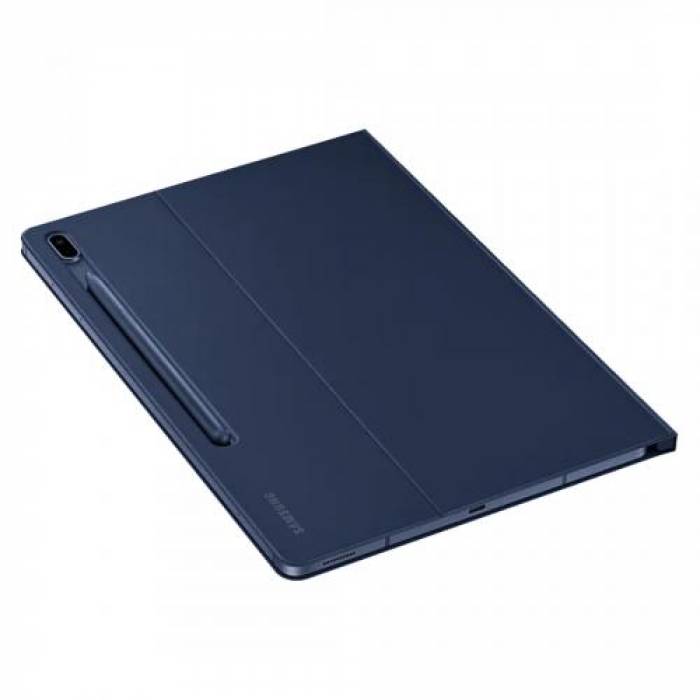 Husa/Stand Samsung Book Cover pentru Galaxy Tab S7 Plus de 12.4inch (T970), Blue