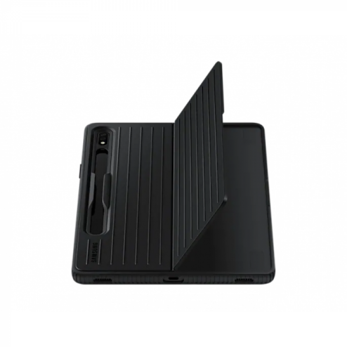 Husa/Stand Samsung Protective Standing Cover pentru Galaxy Tab S8, Black